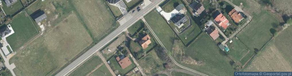 Zdjęcie satelitarne Osieczany ul.