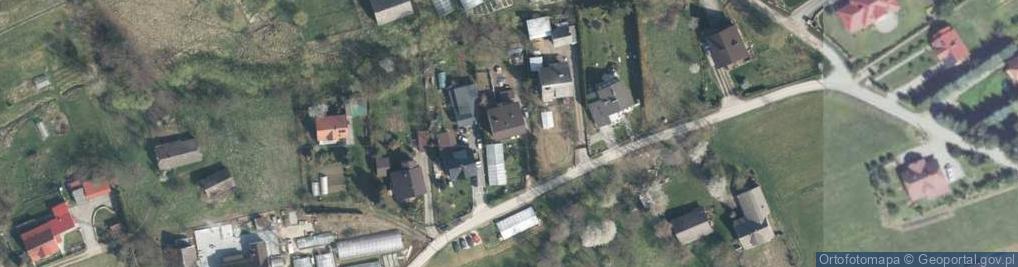 Zdjęcie satelitarne Osieczany ul.