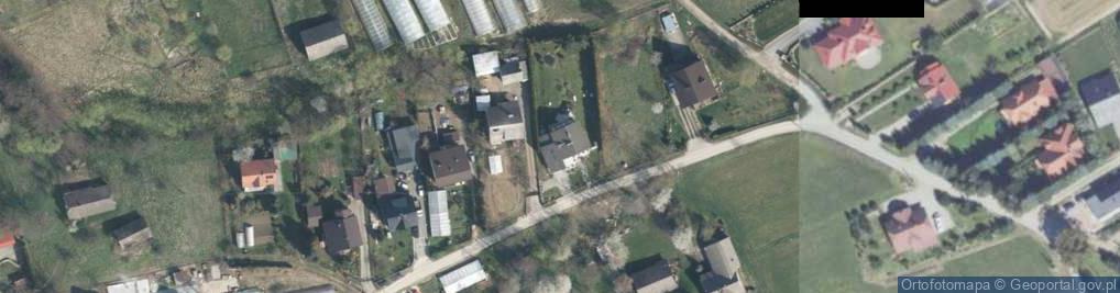 Zdjęcie satelitarne Osieczany ul.
