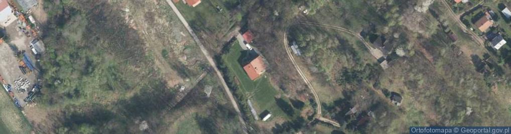 Zdjęcie satelitarne Osieczany ul.