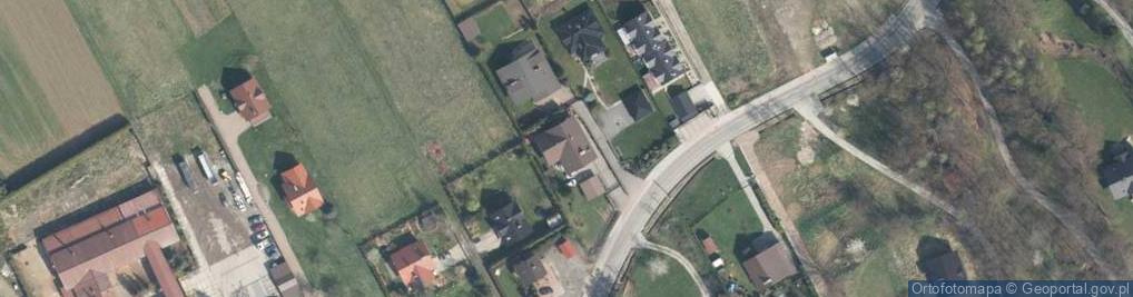 Zdjęcie satelitarne Osieczany ul.