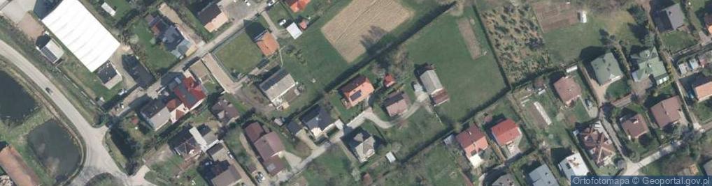 Zdjęcie satelitarne Osieczany ul.