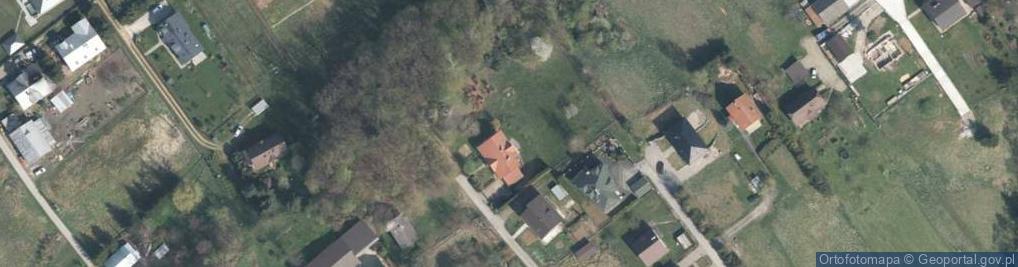 Zdjęcie satelitarne Osieczany ul.