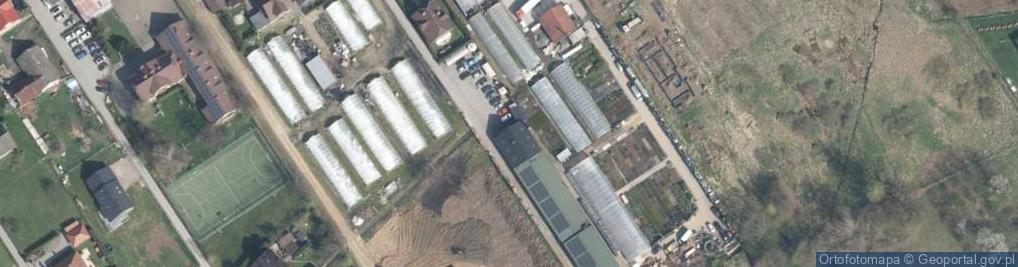 Zdjęcie satelitarne Osieczany ul.