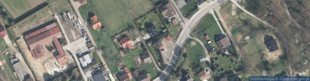Zdjęcie satelitarne Osieczany ul.