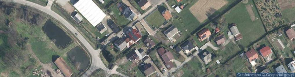 Zdjęcie satelitarne Osieczany ul.