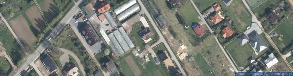 Zdjęcie satelitarne Osieczany ul.