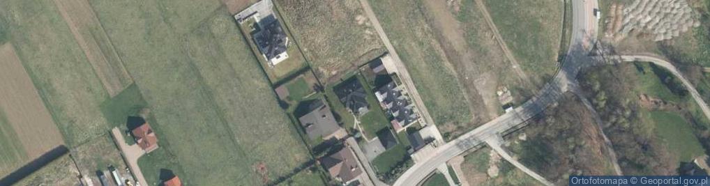 Zdjęcie satelitarne Osieczany ul.