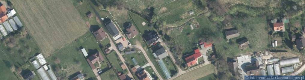 Zdjęcie satelitarne Osieczany ul.