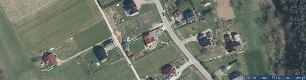 Zdjęcie satelitarne Osieczany ul.