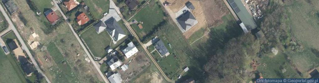 Zdjęcie satelitarne Osieczany ul.