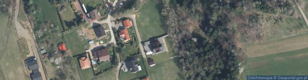Zdjęcie satelitarne Osieczany ul.