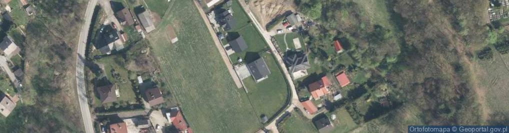 Zdjęcie satelitarne Osieczany ul.
