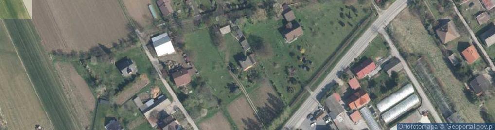 Zdjęcie satelitarne Osieczany ul.