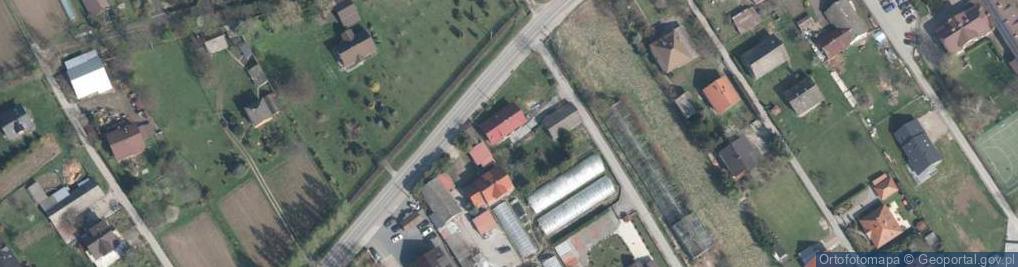 Zdjęcie satelitarne Osieczany ul.