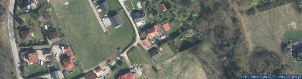 Zdjęcie satelitarne Osieczany ul.