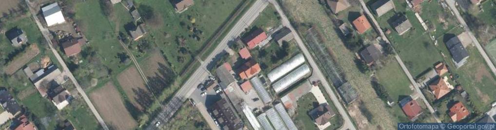 Zdjęcie satelitarne Osieczany ul.