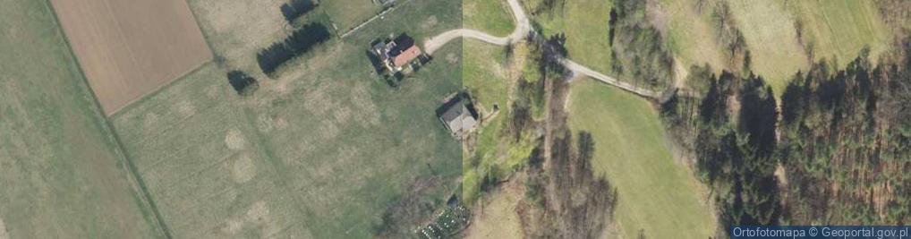 Zdjęcie satelitarne Osieczany ul.
