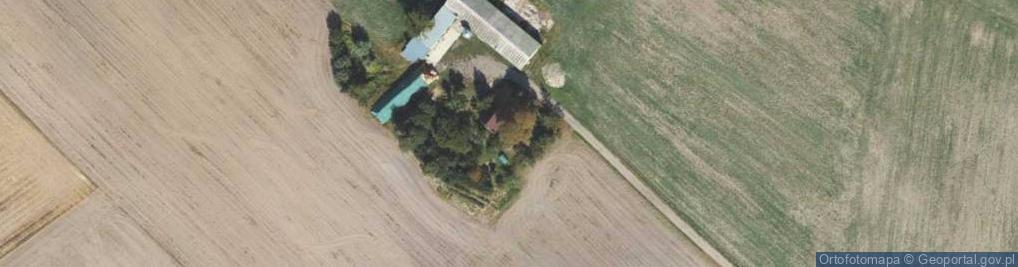 Zdjęcie satelitarne Osieczek ul.