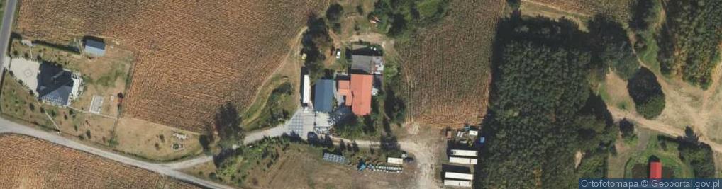 Zdjęcie satelitarne Osieczek ul.