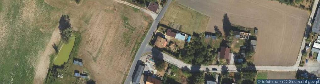 Zdjęcie satelitarne Osieczek ul.