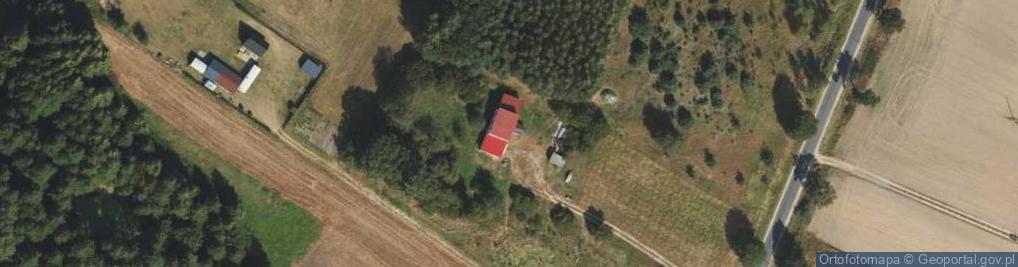 Zdjęcie satelitarne Osieczek ul.