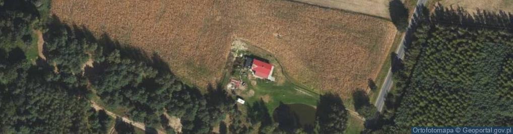 Zdjęcie satelitarne Osieczek ul.
