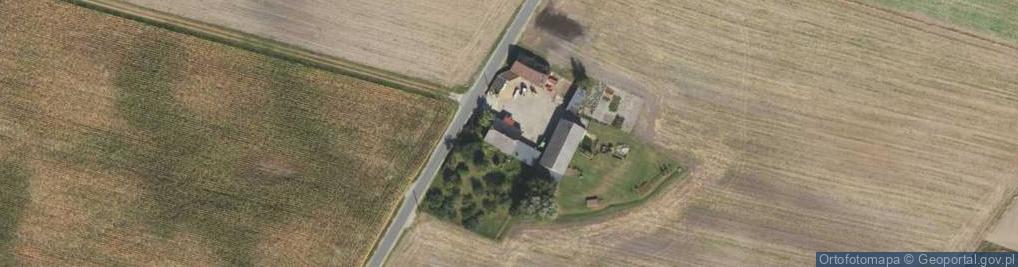 Zdjęcie satelitarne Osieczek ul.