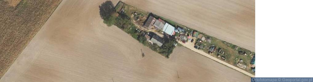 Zdjęcie satelitarne Osieczek ul.