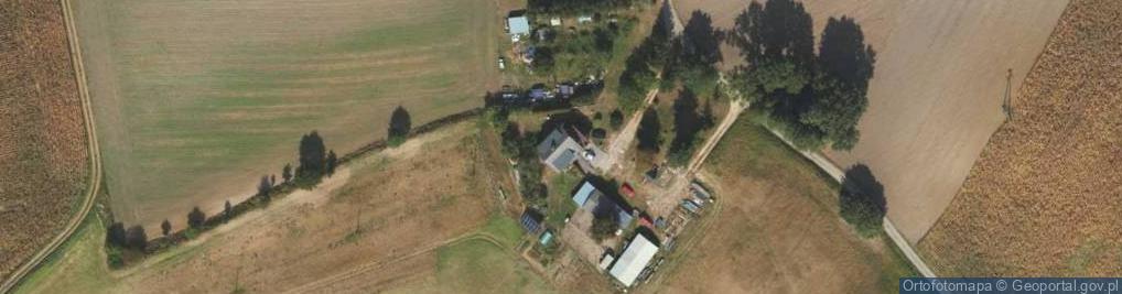 Zdjęcie satelitarne Osieczek ul.