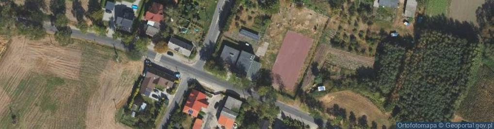 Zdjęcie satelitarne Osieczek ul.