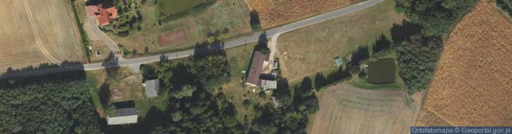 Zdjęcie satelitarne Osieczek ul.