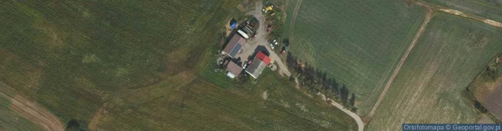 Zdjęcie satelitarne Osieczek ul.