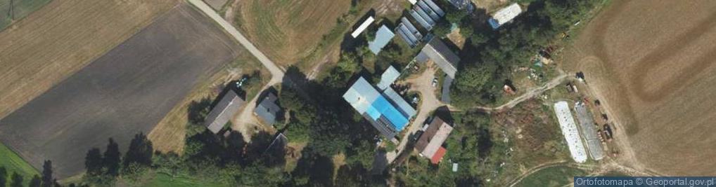 Zdjęcie satelitarne Osieczek ul.