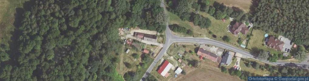 Zdjęcie satelitarne Osieczów ul.