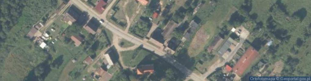 Zdjęcie satelitarne Osiek Drawski ul.