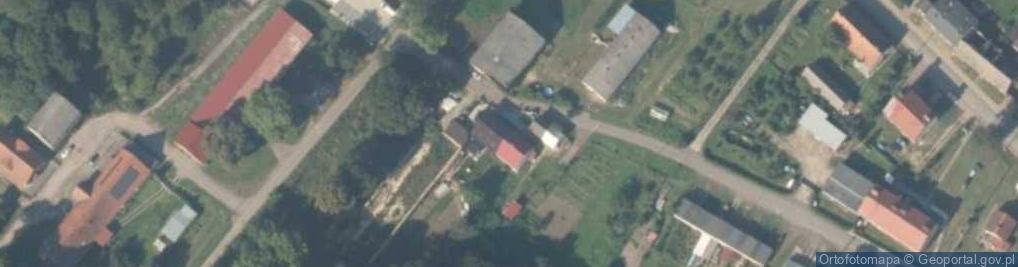 Zdjęcie satelitarne Osiek Drawski ul.