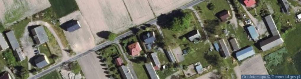 Zdjęcie satelitarne Osiek Górny ul.