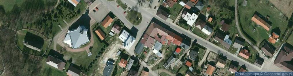 Zdjęcie satelitarne Osiek Jasielski ul.
