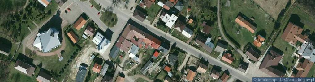 Zdjęcie satelitarne Osiek Jasielski ul.