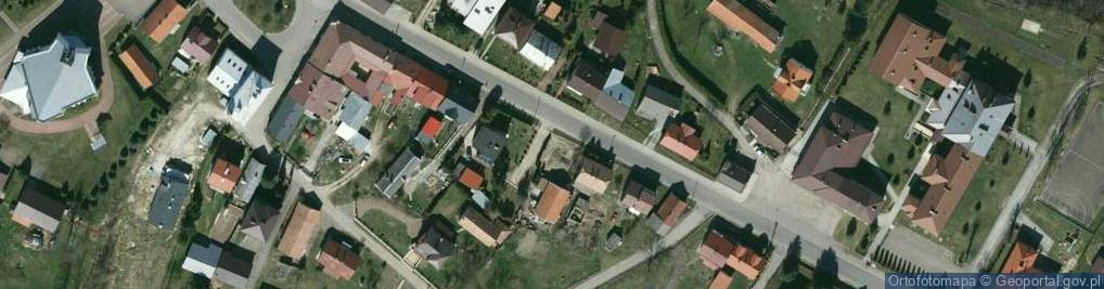 Zdjęcie satelitarne Osiek Jasielski ul.