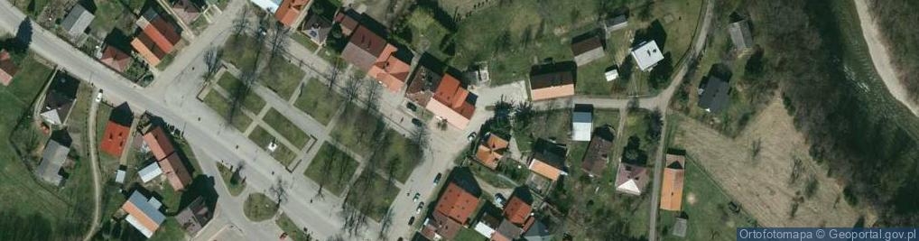 Zdjęcie satelitarne Osiek Jasielski ul.
