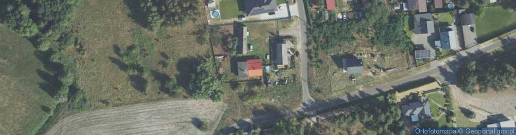 Zdjęcie satelitarne Osiek Wielki ul.