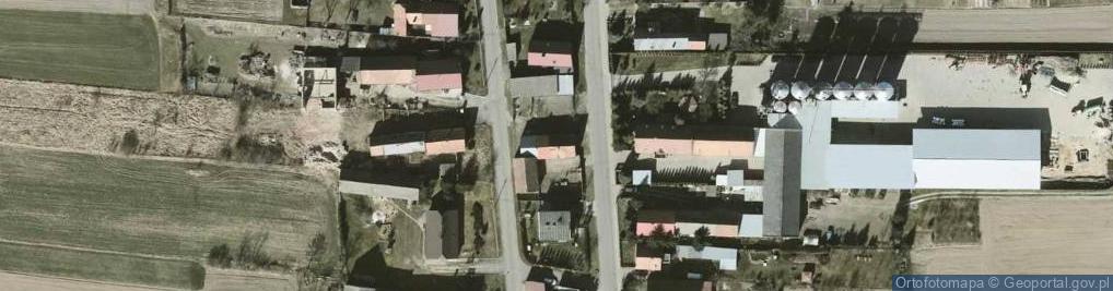 Zdjęcie satelitarne Osiek ul.