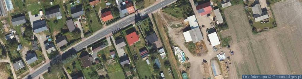 Zdjęcie satelitarne Osiek ul.