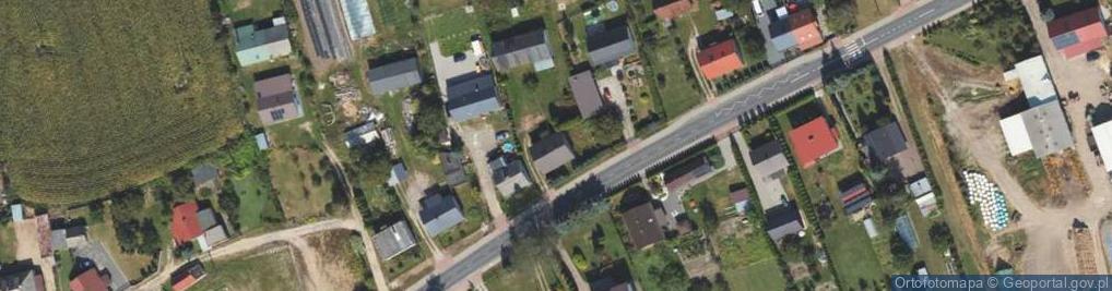 Zdjęcie satelitarne Osiek ul.
