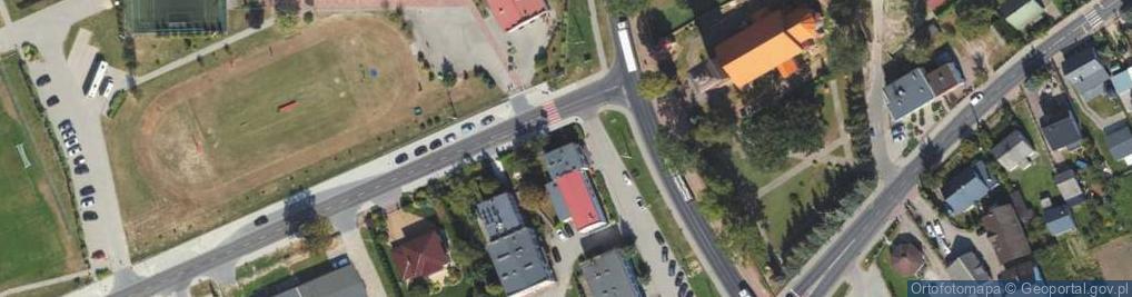 Zdjęcie satelitarne Osiek ul.
