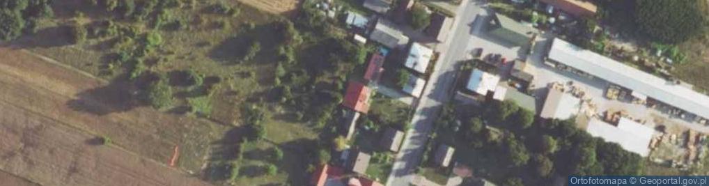Zdjęcie satelitarne Osiek ul.