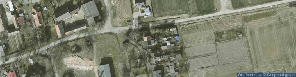 Zdjęcie satelitarne Osina Wielka ul.