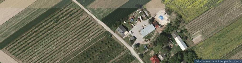 Zdjęcie satelitarne Osinki ul.